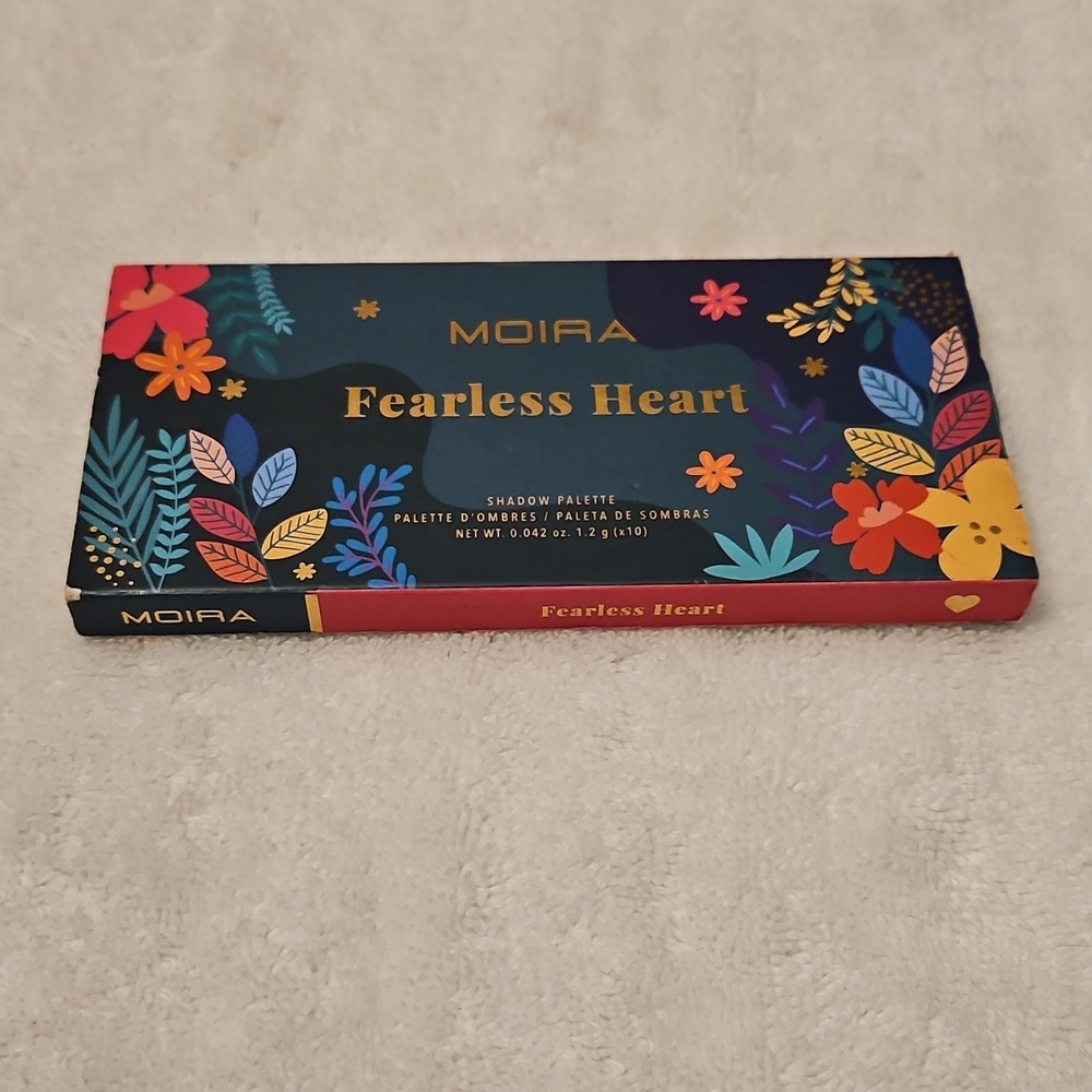 MOIRA‎ Fearless Heart Eyeshadow Palette Vegan Cruelty-Free Pressed Powder